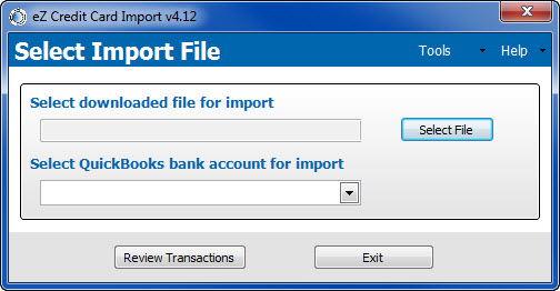 Select Import File